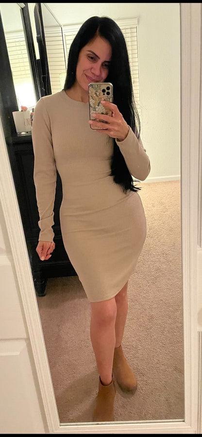Take me on a date Neutral Dress