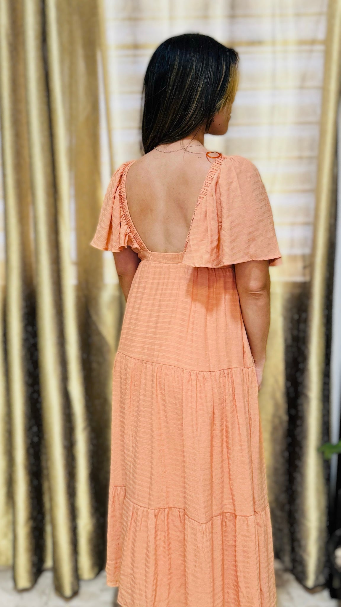 apricot ladies dresses Apricot dreams maxi dress